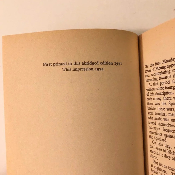 Vtg 1974 The Three Musketeers Alexandre Dumas Childrens Press Hardcover - Picture 11 of 16